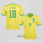 Prima Maglia Brasile Giocatore G.Jesus 2022