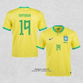 Prima Maglia Brasile Giocatore Raphinha 2022