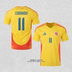 Prima Maglia Colombia Giocatore Cuadrado 2024