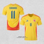 Prima Maglia Colombia Giocatore Cuadrado 2024