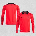 Prima Maglia Corea del Sud Manica Lunga 2022