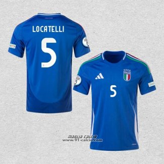 Prima Maglia Italia Giocatore Locatelli 2024-2025