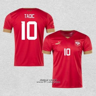 Prima Maglia Serbia Giocatore Tadic 2022