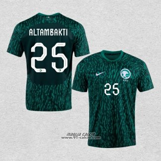 Seconda Maglia Arabia Saudita Giocatore Altambakti 2022