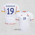Seconda Maglia Belgio Giocatore Dendoncker 2022