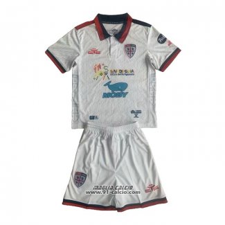 Seconda Maglia Cagliari Calcio Bambino 2023-2024