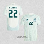 Seconda Maglia Messico Giocatore H.Lozano 2024