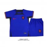 Seconda Maglia Paesi Bassi Bambino 2022