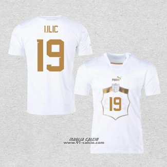 Seconda Maglia Serbia Giocatore I.Ilic 2022