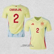 Seconda Maglia Spagna Giocatore Carvajal 2024