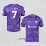 Terza Maglia Liverpool Giocatore Luis Diaz 2023-2024