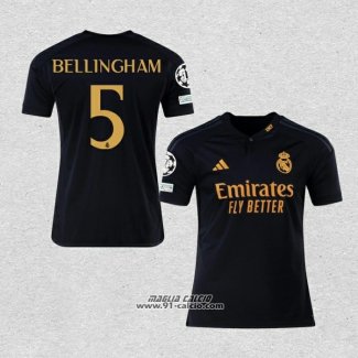 Terza Maglia Real Madrid Giocatore Bellingham 2023-2024