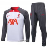 Tuta da Track Felpa Liverpool 2022-2023 Bianco