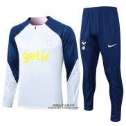 Tuta da Track Felpa Tottenham Hotspur Bambino 2023-2024 Grigio