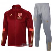 Tuta da Track Giacca Arsenal 2023-2024 Rosso