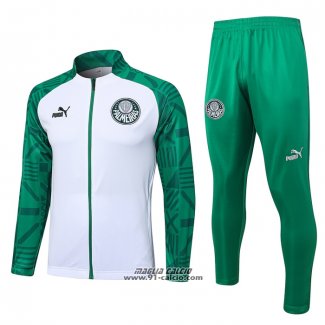 Tuta da Track Giacca Palmeiras 2023-2024 Bianco