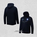 Giacca con Cappuccio Chelsea 2022-2023 Blu