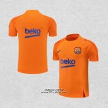 Maglia Allenamento Barcellona 2022-2023 Arancione
