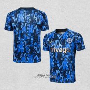 Maglia Allenamento Chelsea 2023-2024 Blu