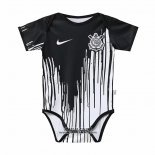 Maglia Allenamento Corinthians Baby 2022 Nero e Bianco