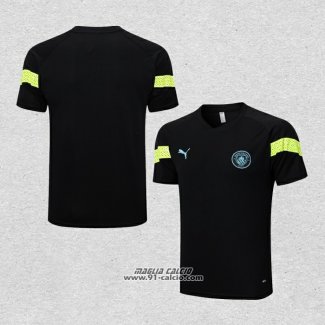 Maglia Allenamento Manchester City 2022-2023 Nero