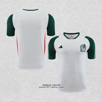 Maglia Allenamento Messico 2023-2024 Bianco