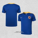 Maglia Allenamento Paesi Bassi 2024-2025 Blu