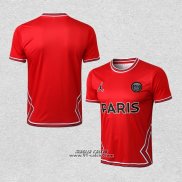 Maglia Allenamento Paris Saint-Germain Jordan 2022-2023 Rosso