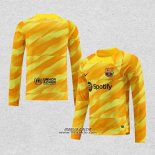 Maglia Barcellona Portiere Manica Lunga 2023-2024 Giallo