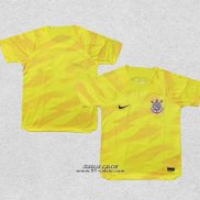 Maglia Corinthians Portiere 2023 Giallo Thailandia