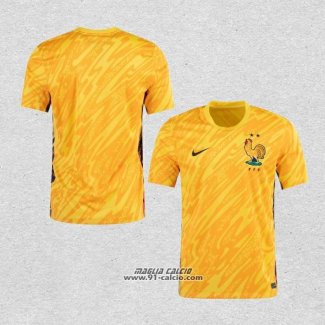 Maglia Francia Portiere 2024 Giallo