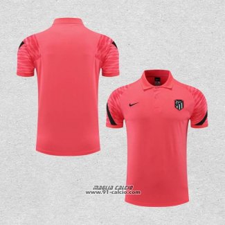 Maglia Polo Atletico Madrid 2022-2023 Rosa