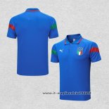 Maglia Polo Italia 2022-2023 Blu