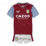 Prima Maglia Aston Villa Bambino 2022-2023
