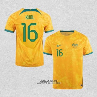 Prima Maglia Australia Giocatore Kuol 2022