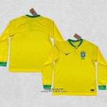 Prima Maglia Brasile Manica Lunga 2022