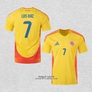 Prima Maglia Colombia Giocatore L.Diaz 2024