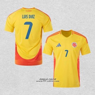 Prima Maglia Colombia Giocatore L.Diaz 2024