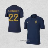 Prima Maglia Francia Giocatore T.Hernandez 2022