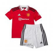 Prima Maglia Manchester United Bambino 2022-2023