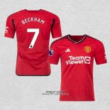 Prima Maglia Manchester United Giocatore Beckham 2023-2024