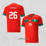 Prima Maglia Marocco Giocatore Attiyat 2022