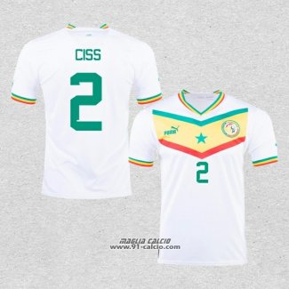 Prima Maglia Senegal Giocatore Ciss 2022