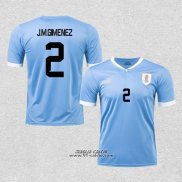 Prima Maglia Uruguay Giocatore J.M.Gimenez 2022