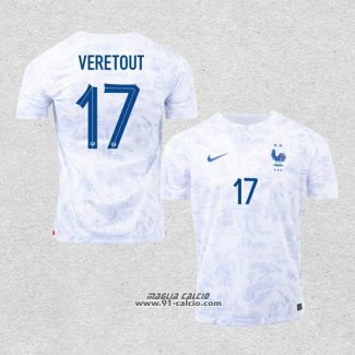 Seconda Maglia Francia Giocatore Veretout 2022