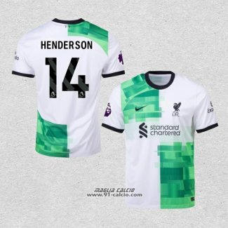 Seconda Maglia Liverpool Giocatore Henderson 2023-2024