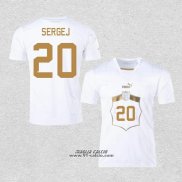 Seconda Maglia Serbia Giocatore Sergej 2022