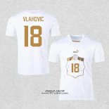 Seconda Maglia Serbia Giocatore Vlahovic 2022