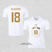 Seconda Maglia Serbia Giocatore Vlahovic 2022