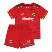 Seconda Maglia Wolves Bambino 2023-2024